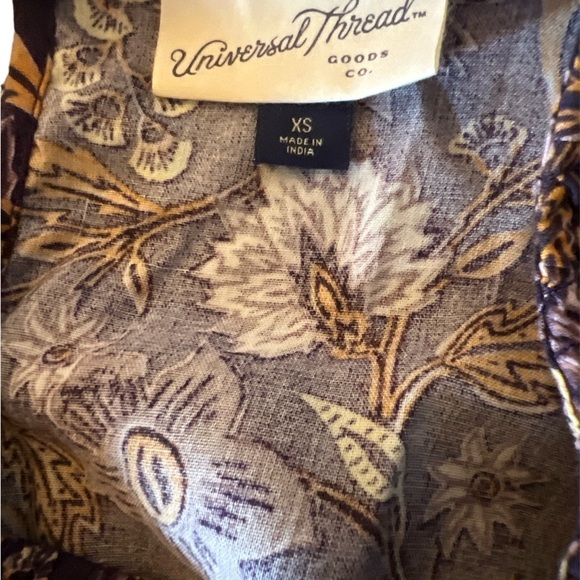 EUC. Purple Flowery Dress - Picture 4 of 4